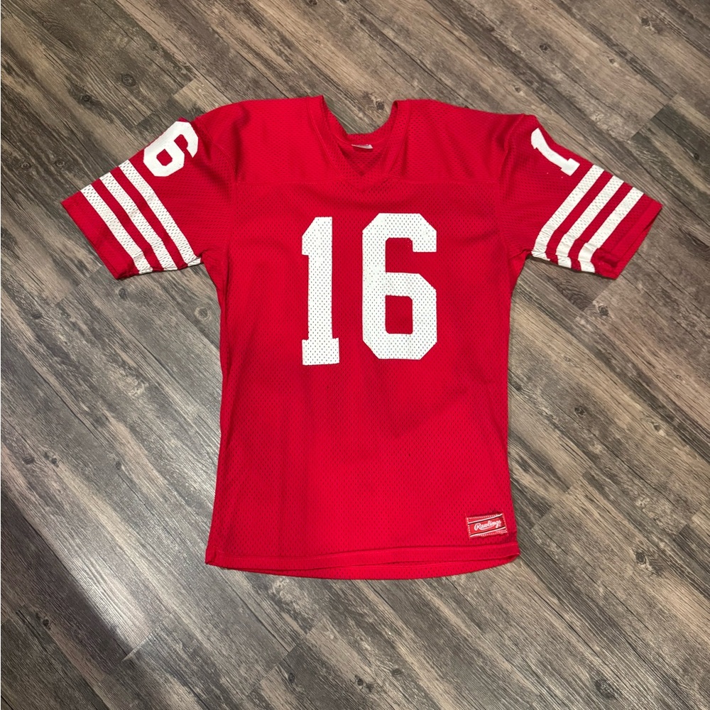 Joe Montana Vintage Rawlings San Francisco 49ers Jersey